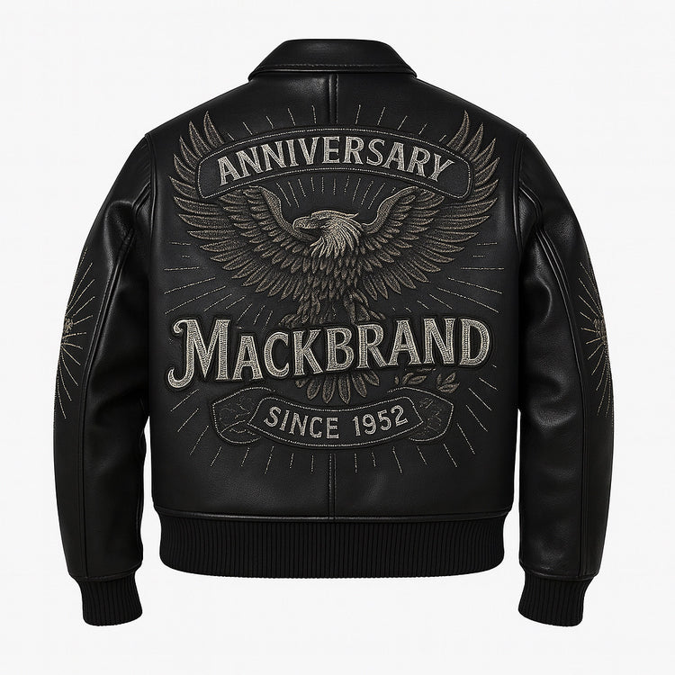Mack “ Eagle “ Leather Jacket