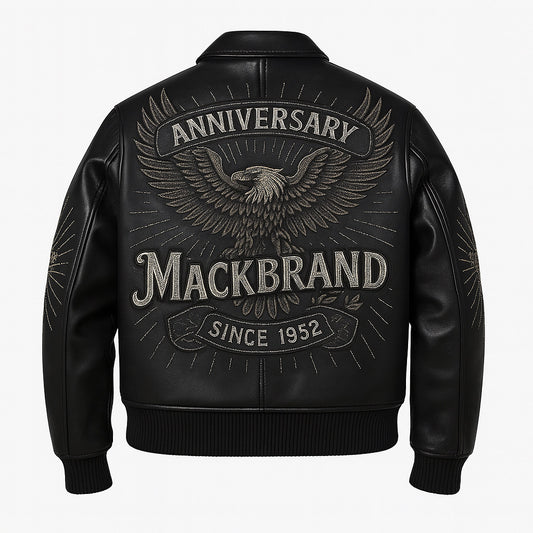 Mack “ Eagle “ Leather Jacket