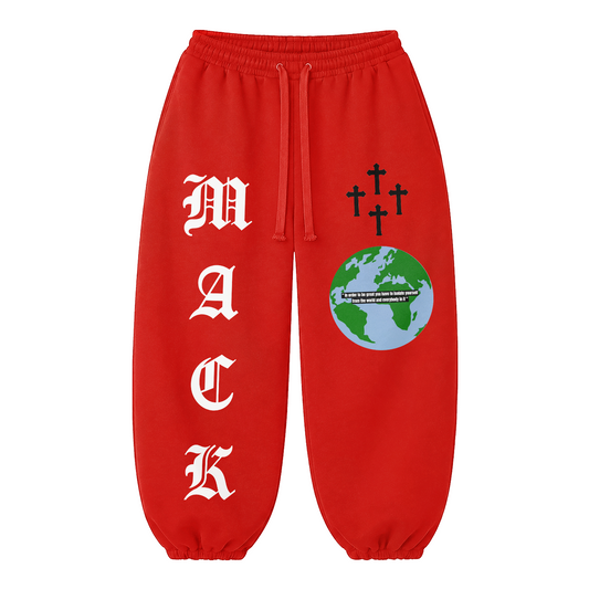 Mack “ Airport “ Sweatpants w/World