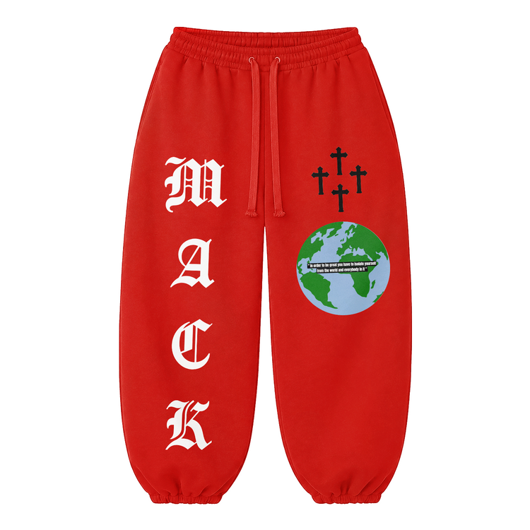 Mack “ Airport “ Sweatpants w/World
